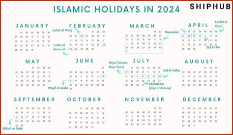 Islamic Holidays 2024: A Comprehensive Guide